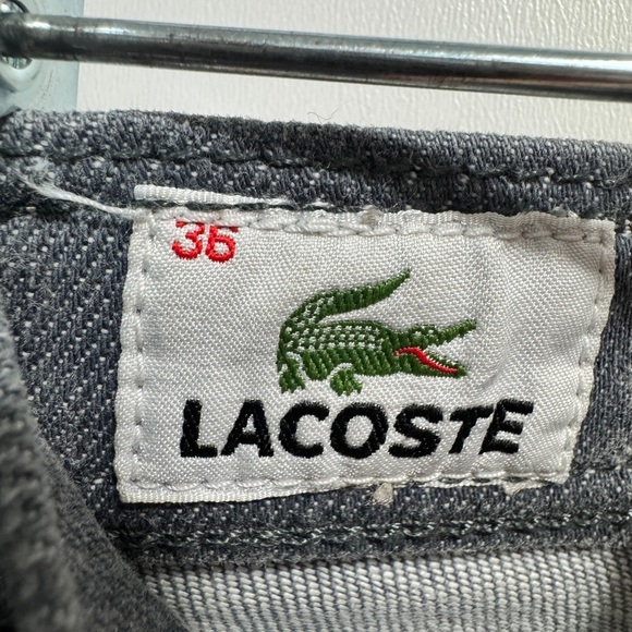 Lacoste Classic Gray Straight Jeans - Picture 5 of 12
